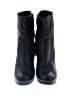 Fendi 100% Leather Black Ankle Boots Size EU 40 - photo 2