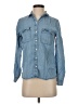 Gap Outlet 100% Lyocell Blue Long Sleeve Button-Down Shirt Size XS - photo 1