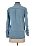 Gap Outlet 100% Lyocell Blue Long Sleeve Button-Down Shirt Size XS - photo 2