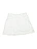 Unbranded Solid White Casual Skirt Size L - photo 2