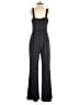 Chelsea28 100% Polyester Solid Black Jumpsuit Size XS - photo 2