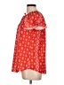SimpleFun 100% Polyester Red Short Sleeve Blouse Size L - photo 5