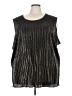 Maggie Barnes Black Sleeveless Top Size 3X - photo 1