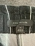 Ann Taylor Stripes Black Casual Pants Size XS - photo 4