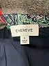 Evereve 100% Polyester Paisley Green Long Sleeve Blouse Size S - photo 7