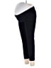 Old Navy - Maternity Polka Dots Black Active Pants Size 6 - photo 1