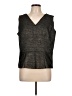 Tahari Gray Sleeveless Blouse Size L (estimated) - photo 1