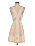 BCBGeneration 100% Polyester Solid Tan Cocktail Dress Size 4 - photo 2