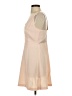 BCBGeneration 100% Polyester Solid Tan Cocktail Dress Size 4 - photo 5