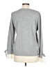 Ann Taylor LOFT Gray Pullover Sweater Size L - photo 2