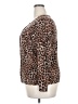 Charter Club Animal Print Brown Pullover Sweater Size XXL - photo 5