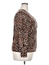 Charter Club Animal Print Brown Pullover Sweater Size XXL - photo 4