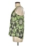 Collective Concepts 100% Polyester Green Sleeveless Blouse Size M - photo 5