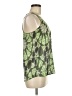 Collective Concepts 100% Polyester Green Sleeveless Blouse Size M - photo 4