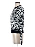Bar III Animal Print Black Pullover Sweater Size XS - photo 5