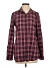 Burton Plaid Burgundy Long Sleeve Button-Down Shirt Size S - photo 1