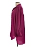 &merci 100% Polyester Burgundy 3/4 Sleeve Blouse Size L - photo 5