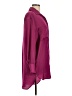 &merci 100% Polyester Burgundy 3/4 Sleeve Blouse Size L - photo 4