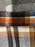 Unbranded 100% Polyester Plaid Brown Fleece Size L - photo 6