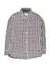 Johnnie b Checkered-gingham Blue Long Sleeve Button-Down Shirt Size 6 - 7 - photo 1