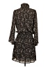 Veronica M. Print Black Casual Dress Size S - photo 2