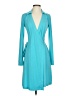 Calvin Klein Solid Teal Cocktail Dress Size XXS (estimated) - photo 1