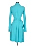 Calvin Klein Solid Teal Cocktail Dress Size XXS (estimated) - photo 2