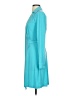 Calvin Klein Solid Teal Cocktail Dress Size XXS (estimated) - photo 5