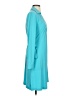 Calvin Klein Solid Teal Cocktail Dress Size XXS (estimated) - photo 4