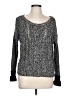 American Eagle Outfitters Tweed Black Pullover Sweater Size L - photo 1
