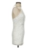 Unbranded 100% Polyester White Cocktail Dress Size S - photo 4
