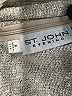 St. John Tweed Silver Formal Skirt Size 6 - photo 4