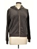Ruby Ribbon Gray Zip Up Hoodie Size L - photo 1