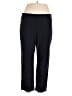 Dana Buchman Solid Black Active Pants Size XL - photo 1