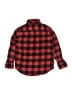 Gap Kids 100% Cotton Plaid Red Long Sleeve Button-Down Shirt Size Small KIDS REG - photo 2