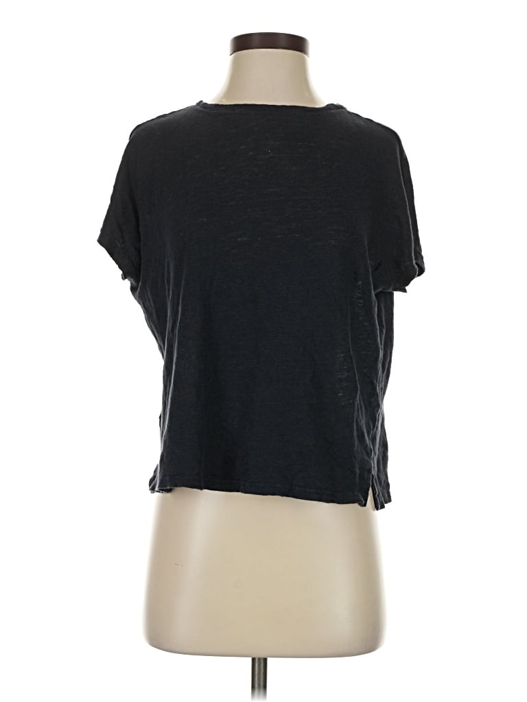 Pre-owned Mng Short Sleeve T-shirt In Black