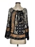Hale Bob Black 3/4 Sleeve Blouse Size XS - photo 1