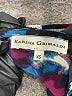 Karina Grimaldi Floral Blue Cocktail Dress Size XS - photo 7
