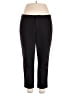 Elle Solid Black Casual Pants Size 16 - photo 1
