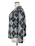 Unbranded Argyle Gray Black Long Sleeve T-Shirt Size 2X - photo 5
