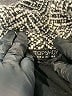 Topshop Chevron-herringbone Gray Coat Size 2 - photo 6