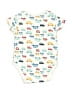 Next 100% Cotton Print Ivory Short Sleeve Onesie Size 1-3 mo - photo 2