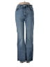 Zara Hearts Blue Jeans Size 2 - photo 1