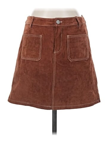 Blank NYC Leather Skirt (view 1)