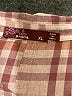 PrAna Plaid Burgundy Long Sleeve Button-Down Shirt Size XL - photo 7