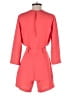 Banana Republic 100% Polyester Solid Red Romper Size 2 - photo 2