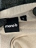 Mono b Ivory Cardigan Size S - photo 7