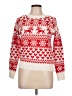 Unbranded 100% Acrylic Hearts Red Pullover Sweater Size L - photo 1
