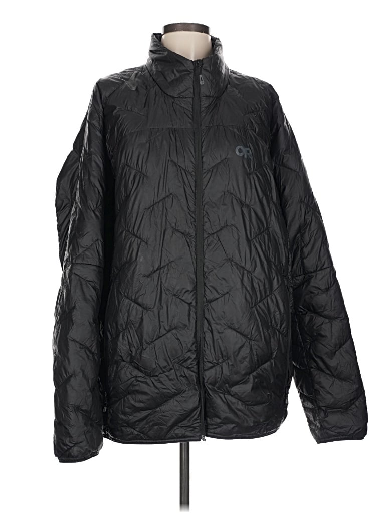 Pre-owned Outdoor Research Snow Jacket In Black