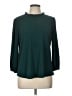 Adrianna Papell Teal 3/4 Sleeve Top Size L - photo 1